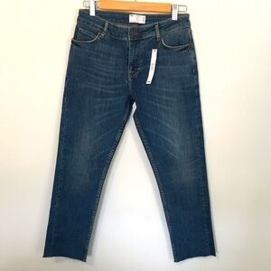 NWT asos Design Crop Jeans 28